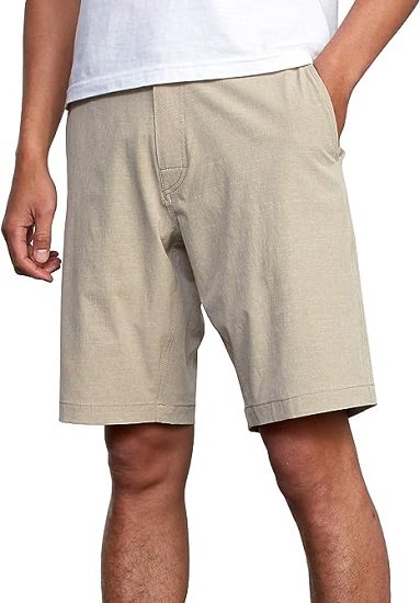 Men's Stretch Fixed Waist 20 Inch Short